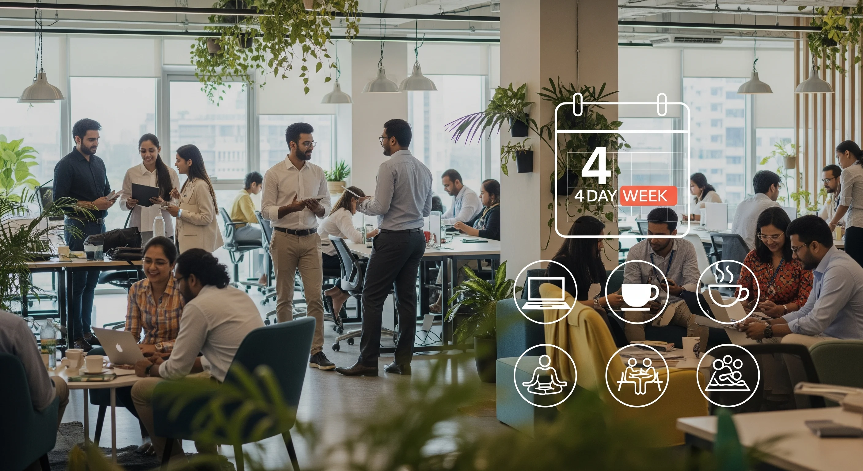 4-Day Work Week & Flexible Spaces: Chennai Startups' Edge in Productivity & Talent