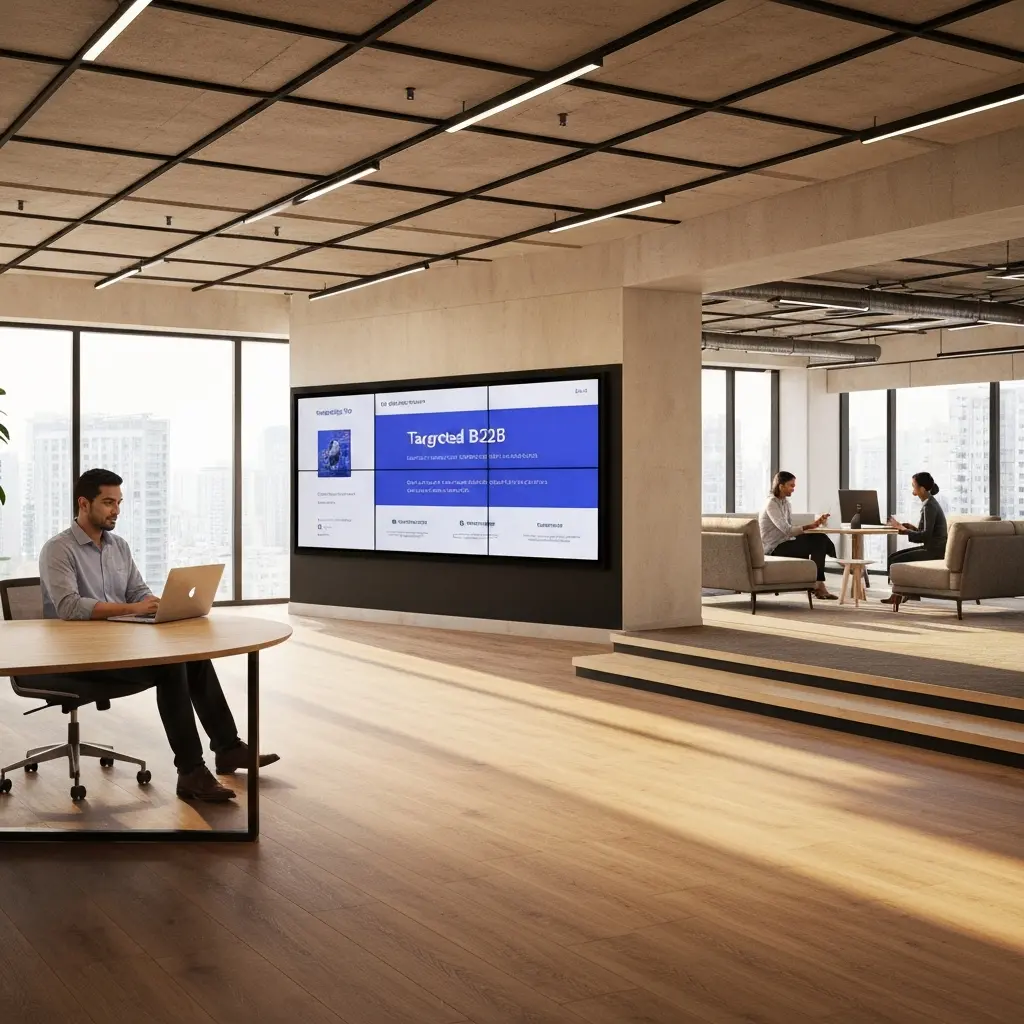 Professional Out-of-Home (POOH): The 2026 Workspace as a B2B Media Hub